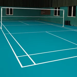 Sports Flooring in Badminton Court