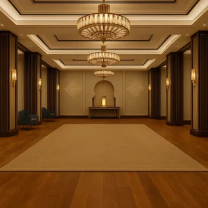 Jute Carpet in Hotel