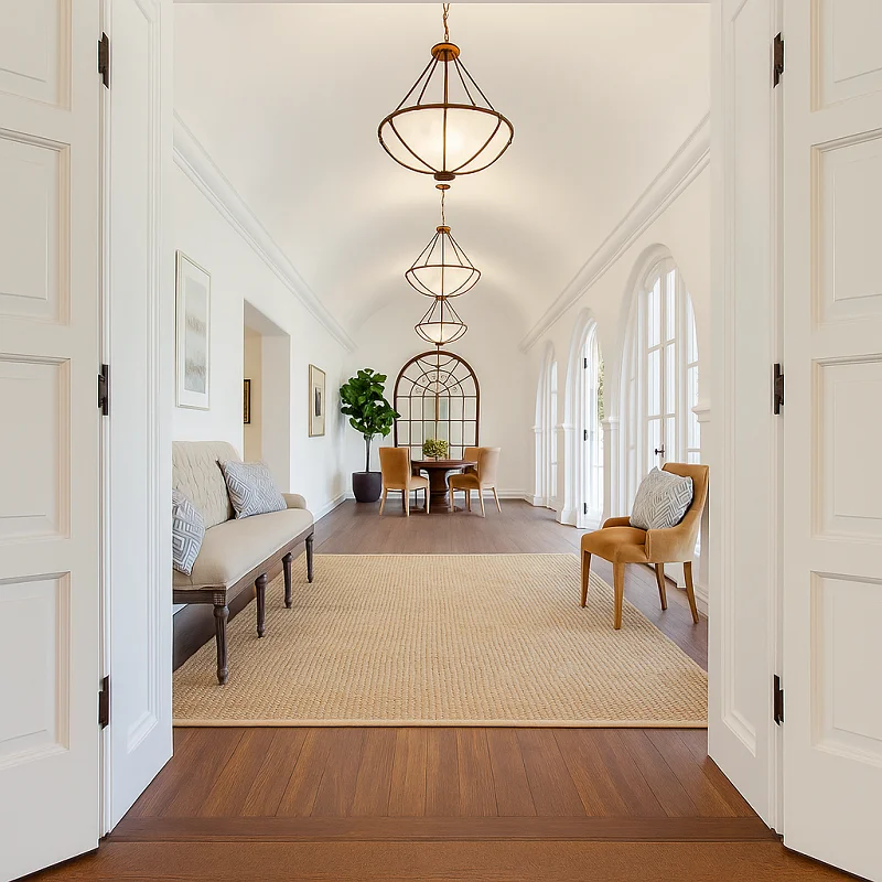 Jute Carpet in Hallway