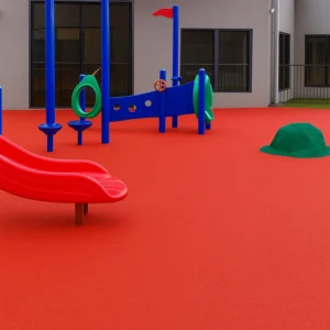 Outdoor Flooring in Playground