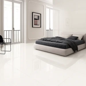 Porcelain Tiles in Bedroom
