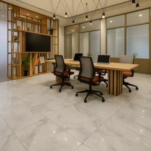 Porcelain Tiles in Office