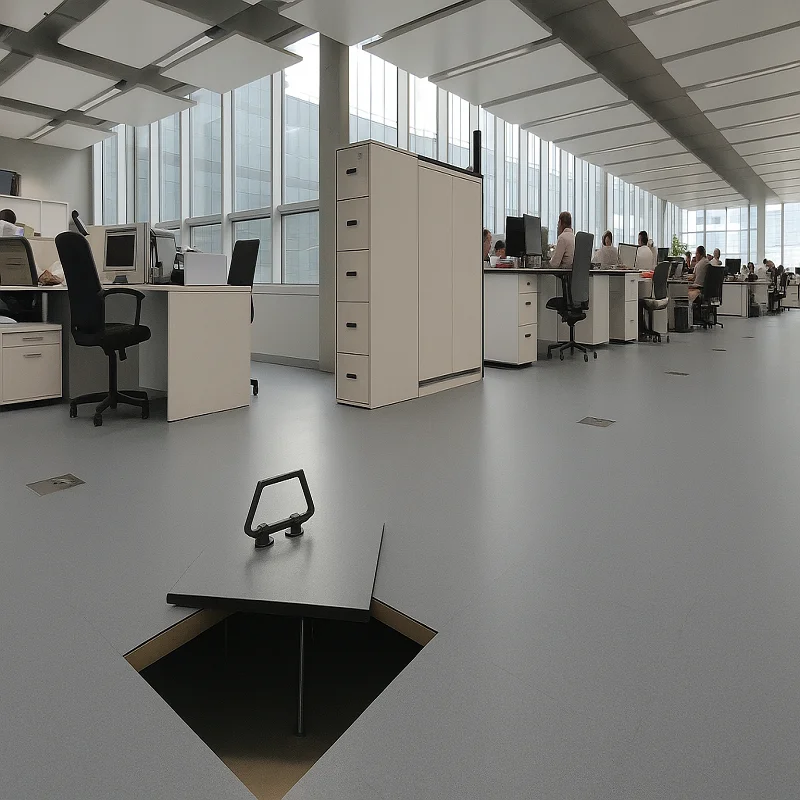 Raised Flooring in Office