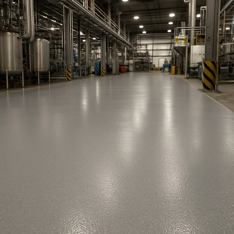 Resin Flooring in Industry