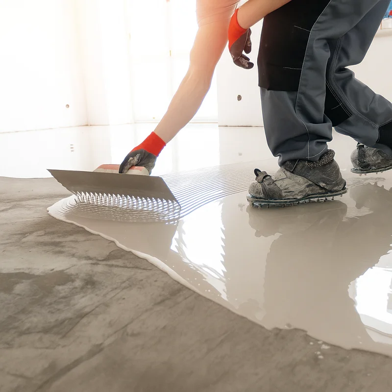 Self Leveling in Basement