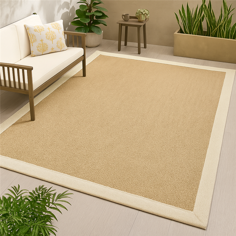 Sisal Rug in Outdoor
