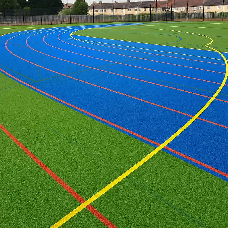 Sports Artificial Grass in Running Track