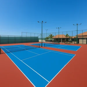 Sports Vinyl Flooring in Tennis