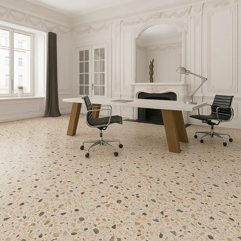 Terrazzo Flooring in Office