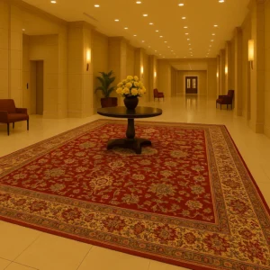 Vintage Carpet in Hotel
