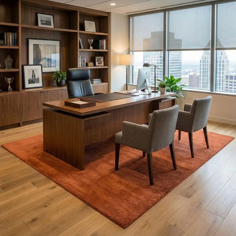 Commercial Orange Carpets