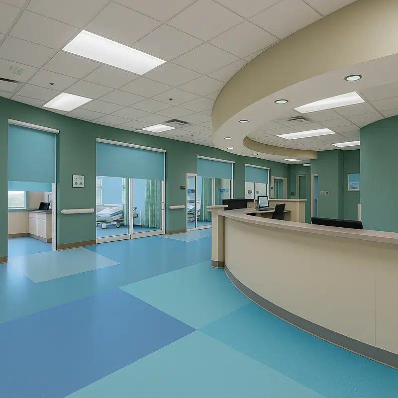 Clinics Vinyl Flooring Installation