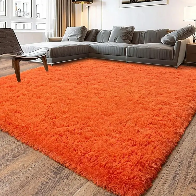 Residential Orange Carpets