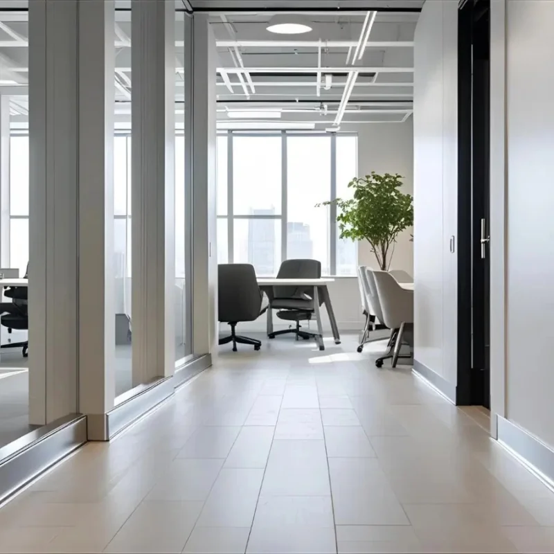Aluminum Skirting in Office