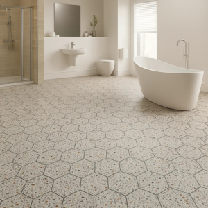 Anti Slippery Flooring in Bathrooms