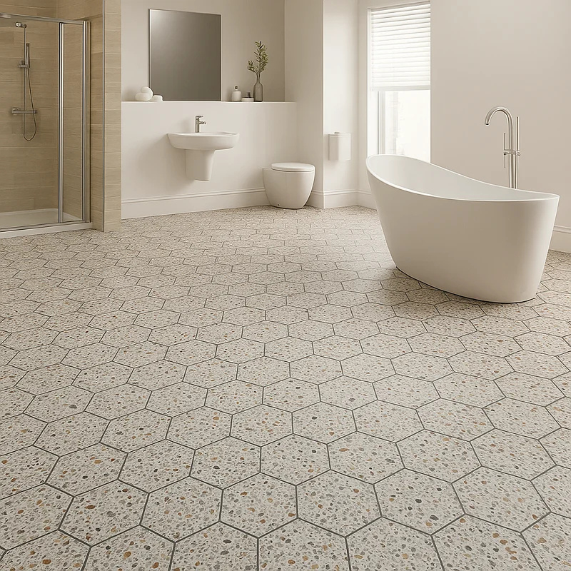Anti Slippery Flooring in Bathrooms