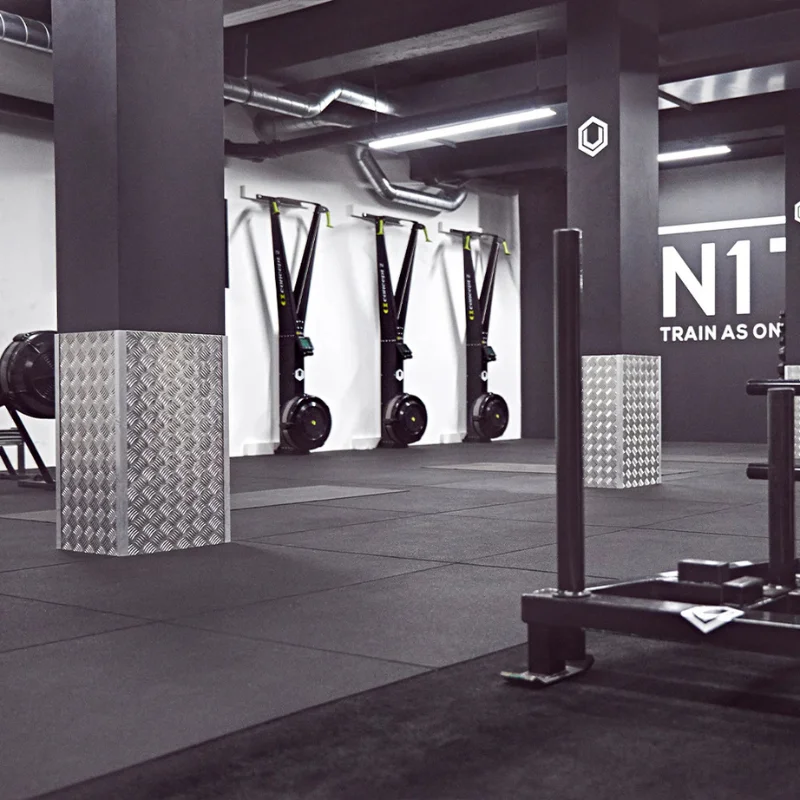 Anti Slippery Flooring in Gyms