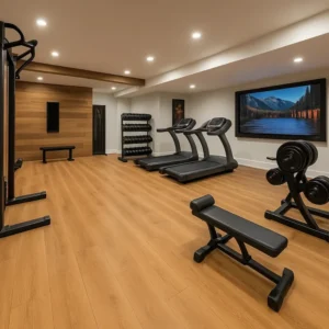 Basement Flooring in Home Gyms
