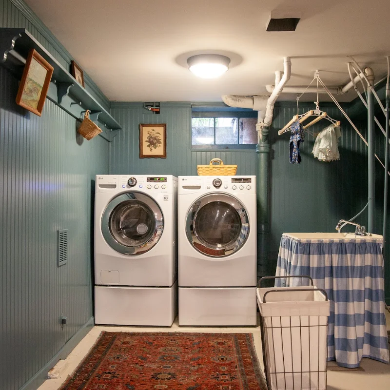 Basement Flooring in Laundry Rooms