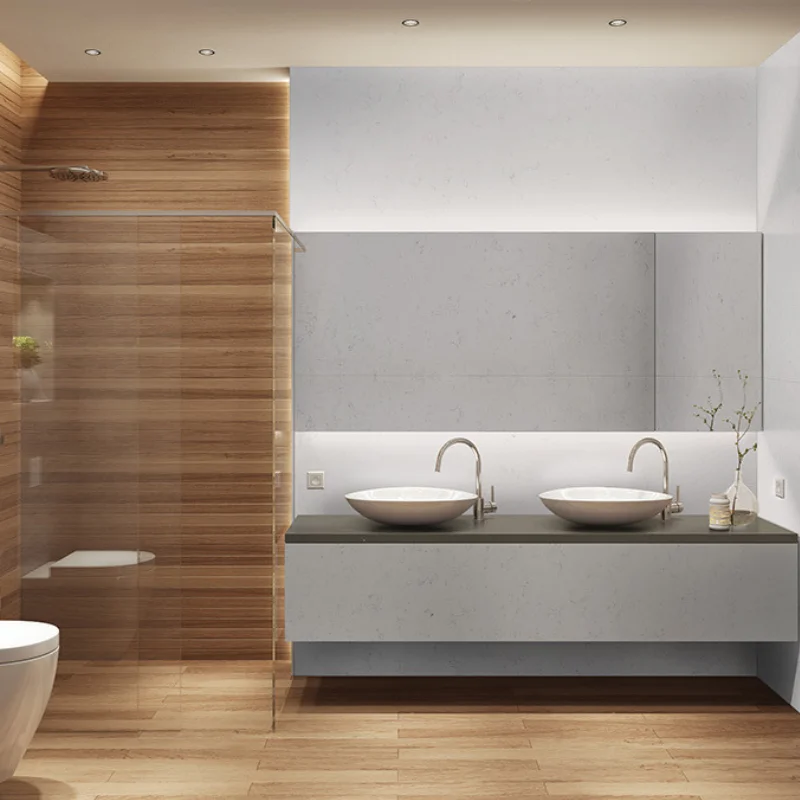 Bathroom Flooring in Hotel