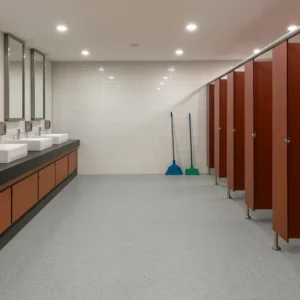 Bathroom Flooring in office