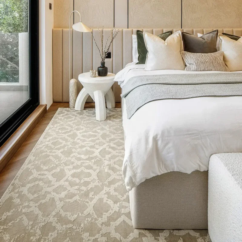 Beige Carpets in Bedroom