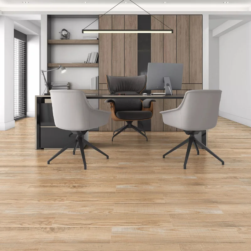 Beige Flooring in Office