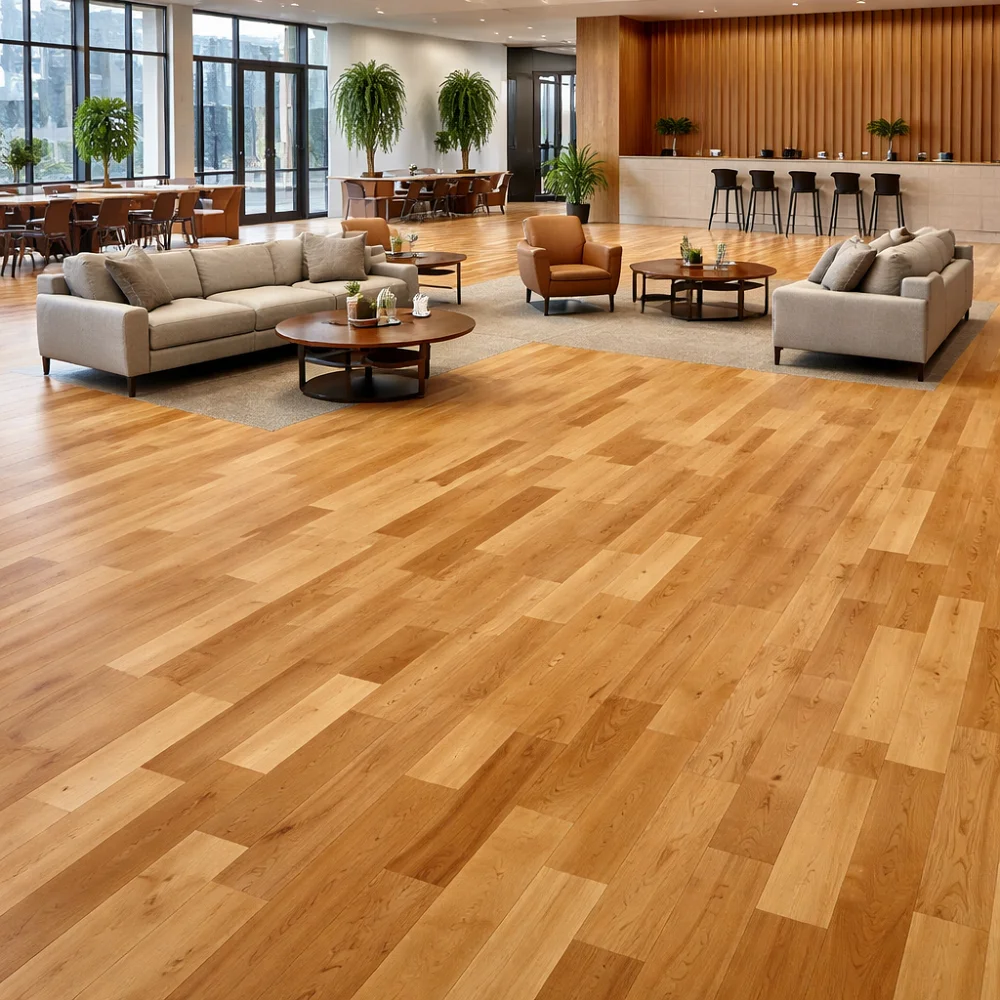 Birch Hardwood Flooring Commercial