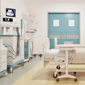 Clinics Vinyl Flooring in Hospital Wards