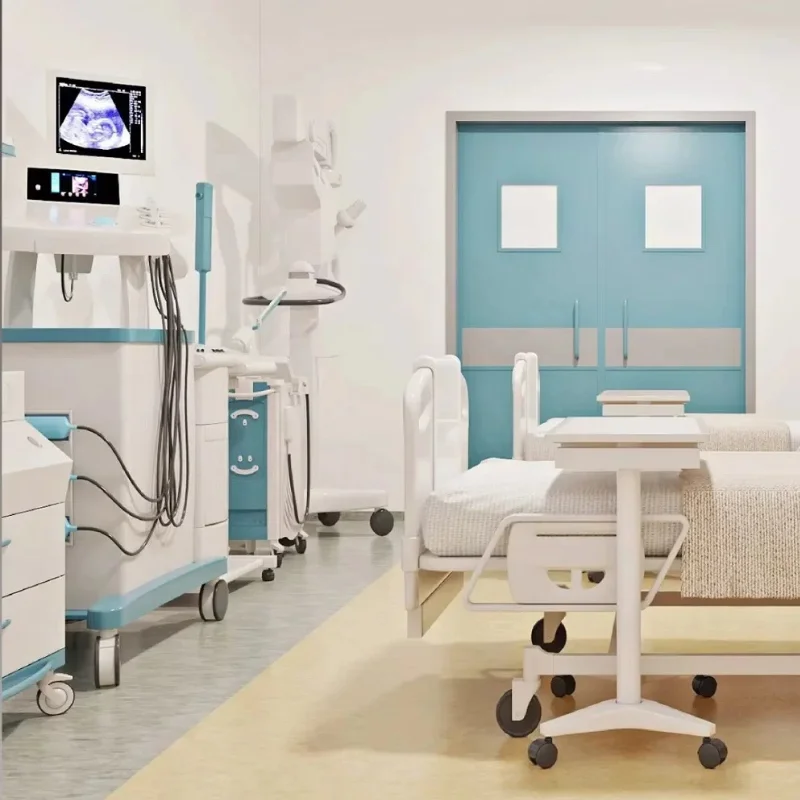 Clinics Vinyl Flooring in Hospital Wards