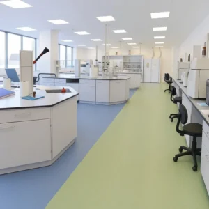 Clinics Vinyl Flooring in Laboratories