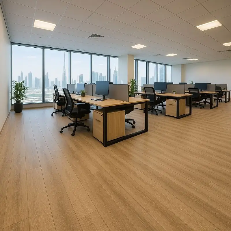 Commercial Ash Wood Flooring