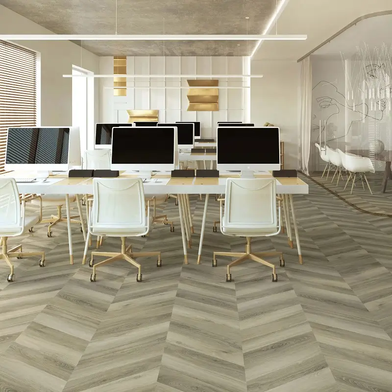 Commercial Chevron Flooring