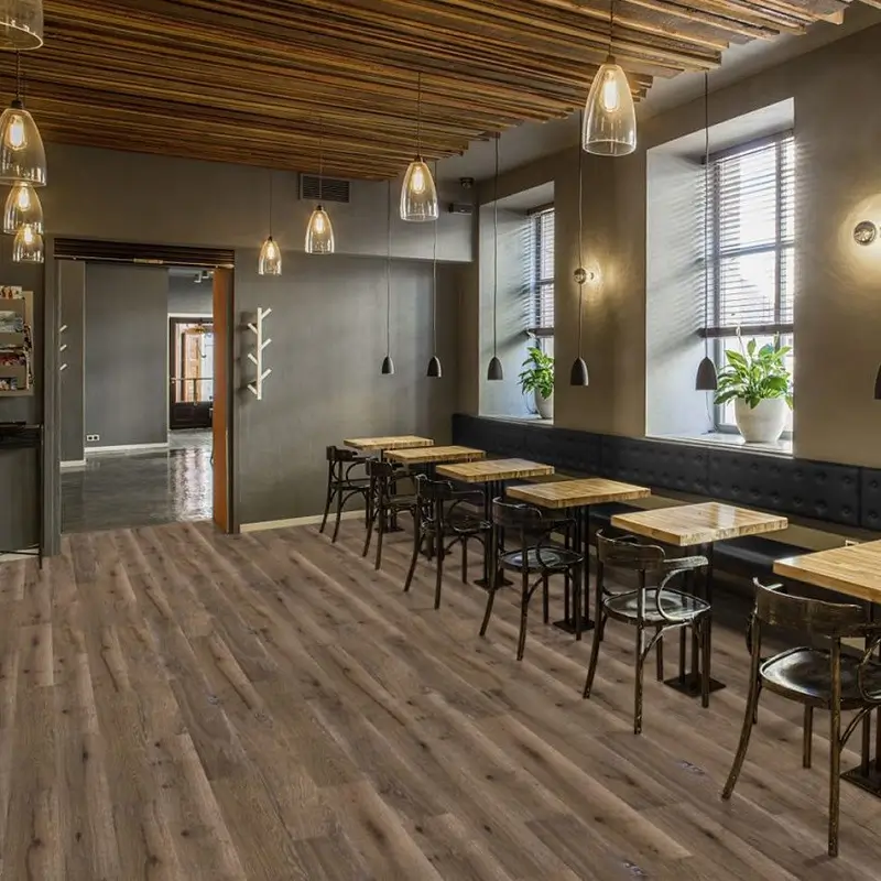 Commercial Distressed Wood Flooring