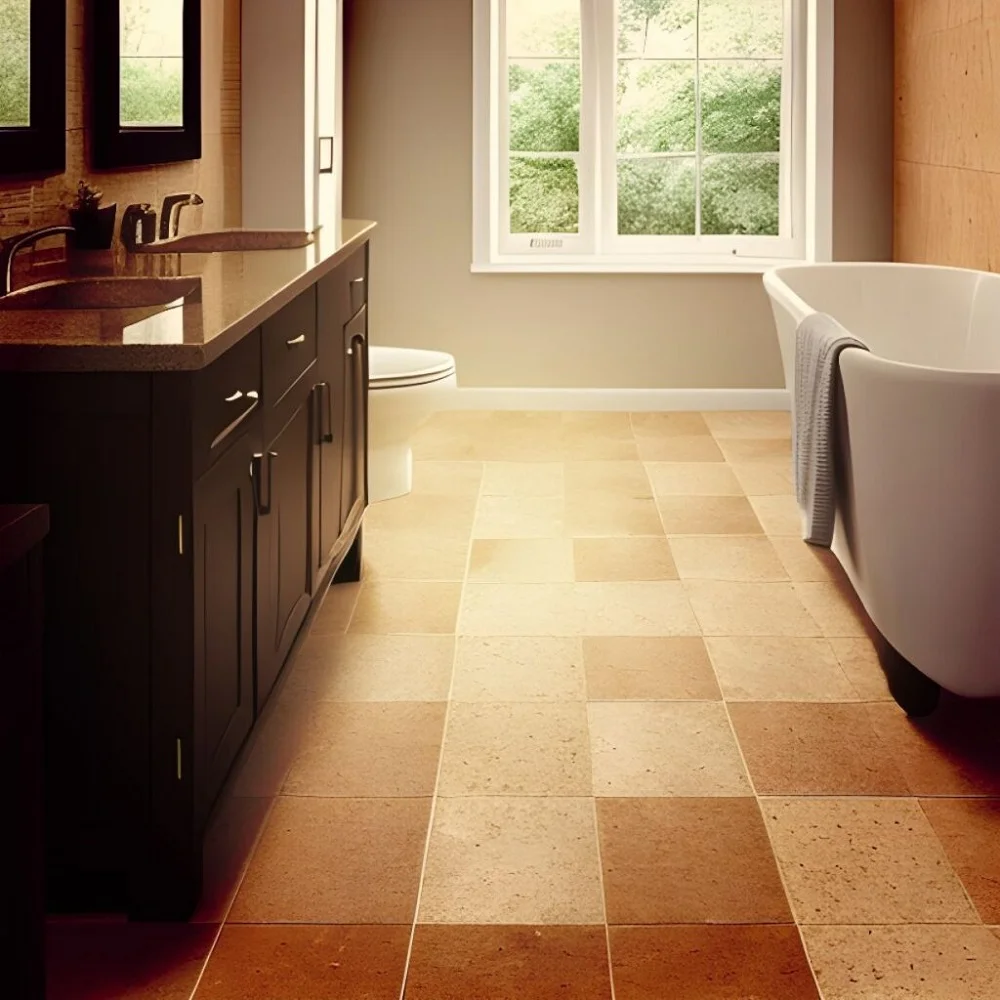 Cork Flooring Tiles for Residential Spaces