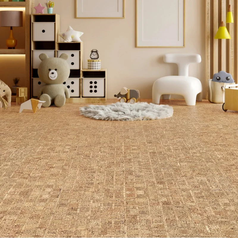 Cork Flooring Tiles in Living Areas