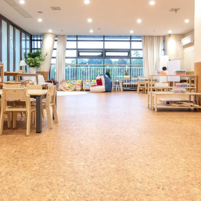 Cork Flooring Tiles in Schools