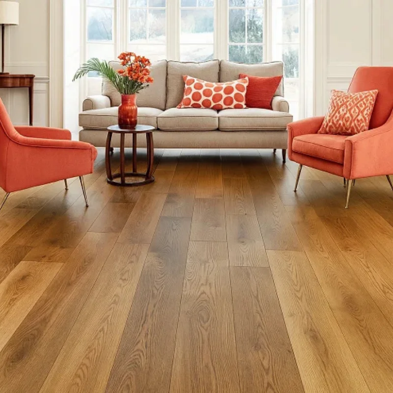 Engineered Wood Flooring in Living Room