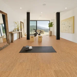 Cork Flooring in Gym