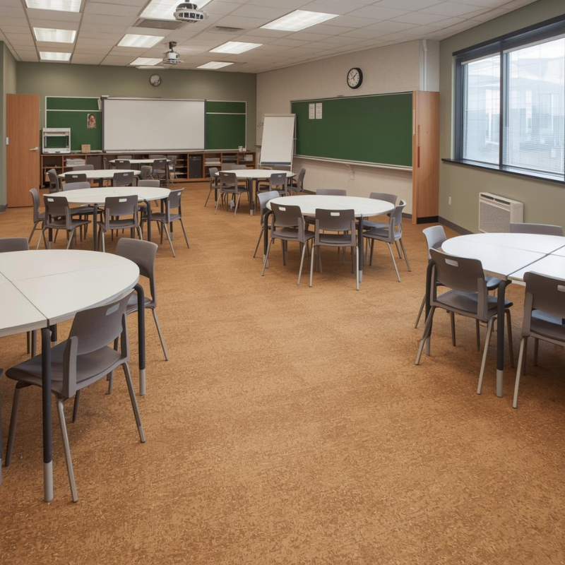 Cork Flooring in Schools