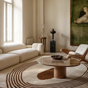 Cotton Carpet in Studio