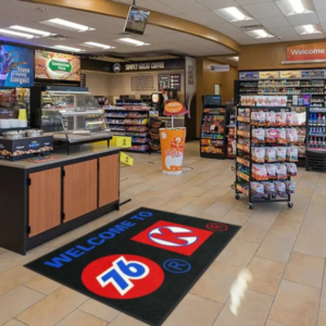 Customized Mats in Retail Stores