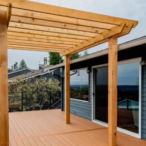 Decking Wood in Patios