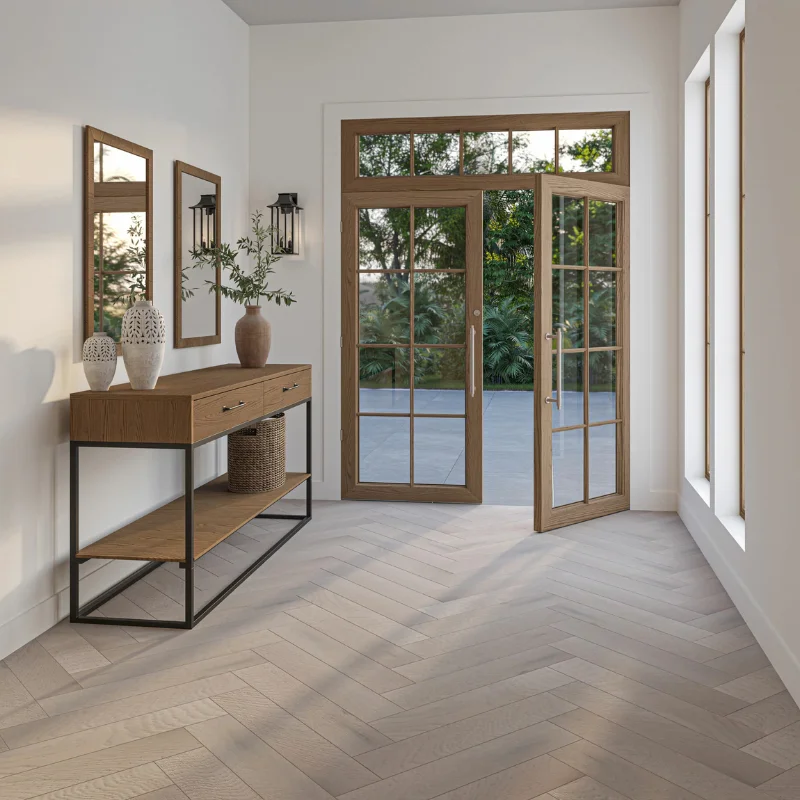 Engineered Wood Flooring in Hallways