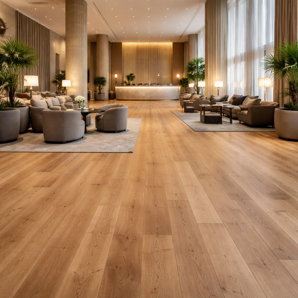 European Oak Flooring Commercial