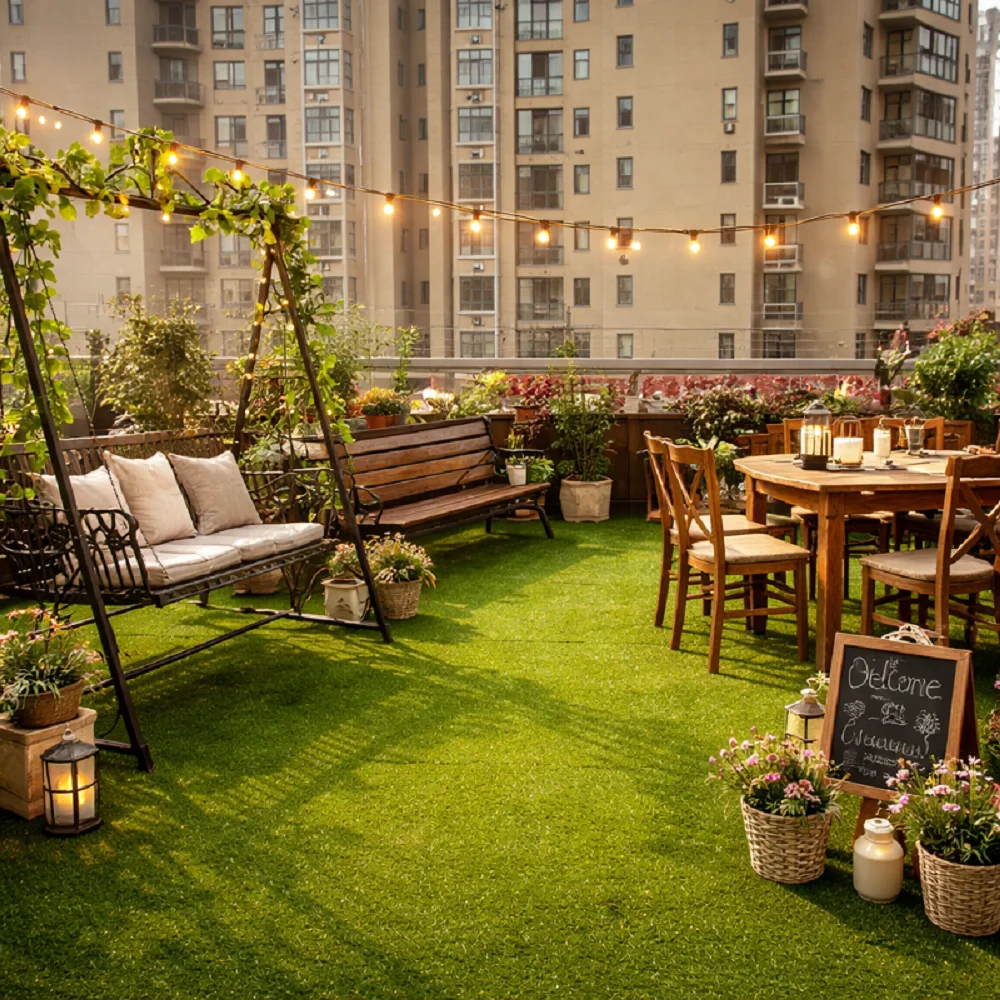 Fake Lawn Commercial