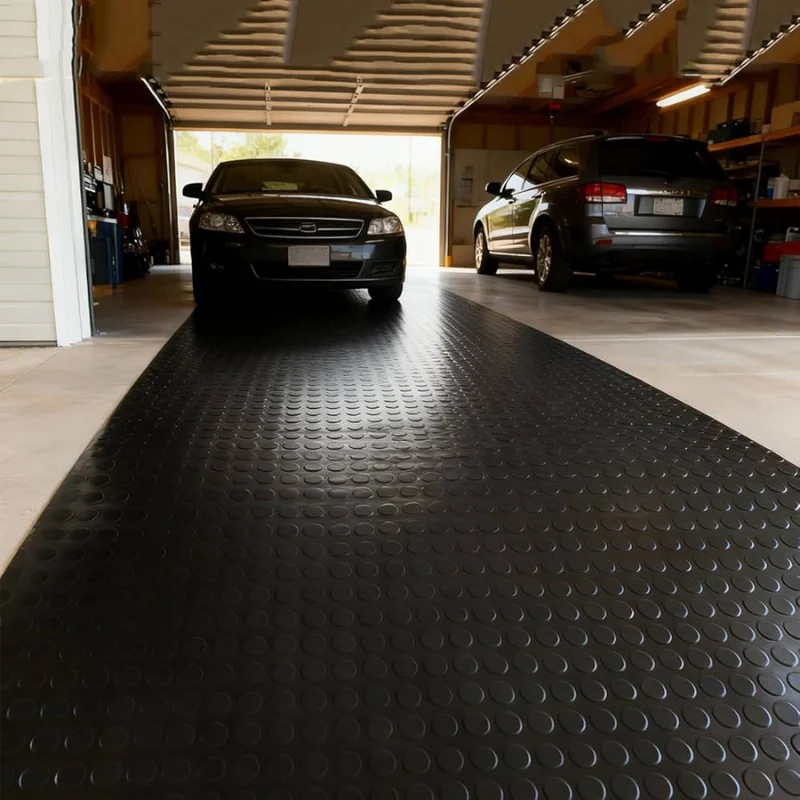 Garage Floors Mats in Car Showroom