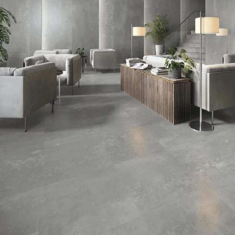 Grey Flooring in Hotel