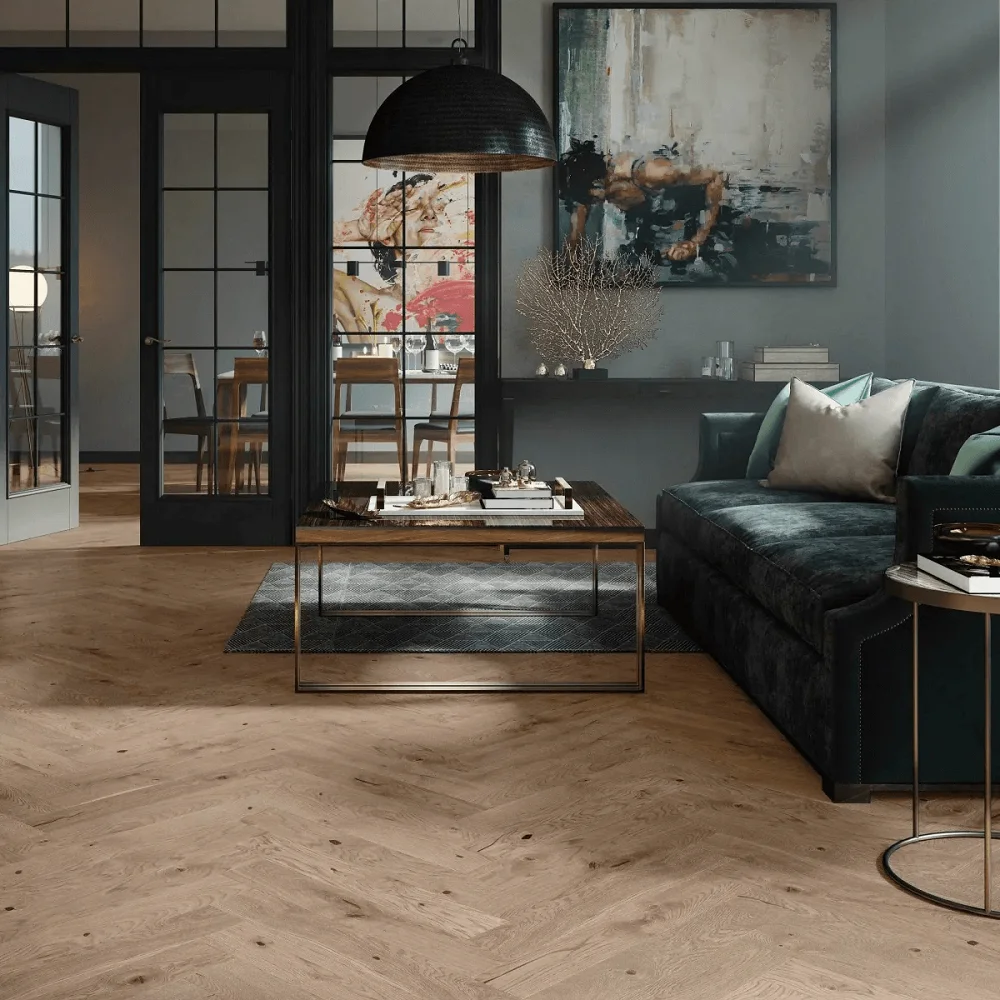 Herringbone Floorboards for Residential Spaces