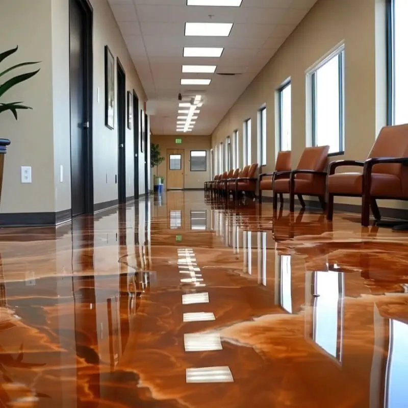 Hospital 3D Epoxy Flooring